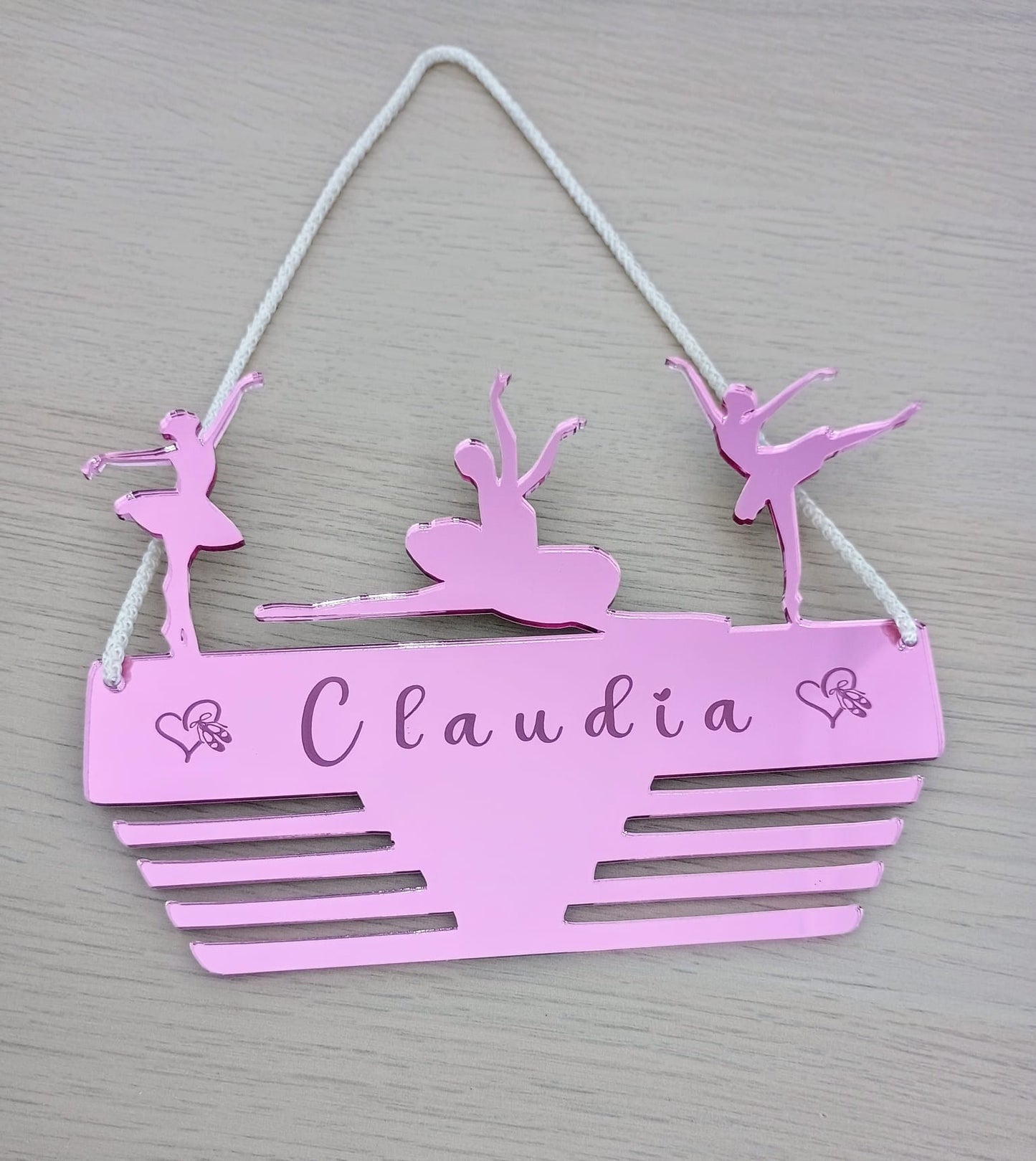 PORTAMEDAGLIE PERSONALIZZATO DANZA