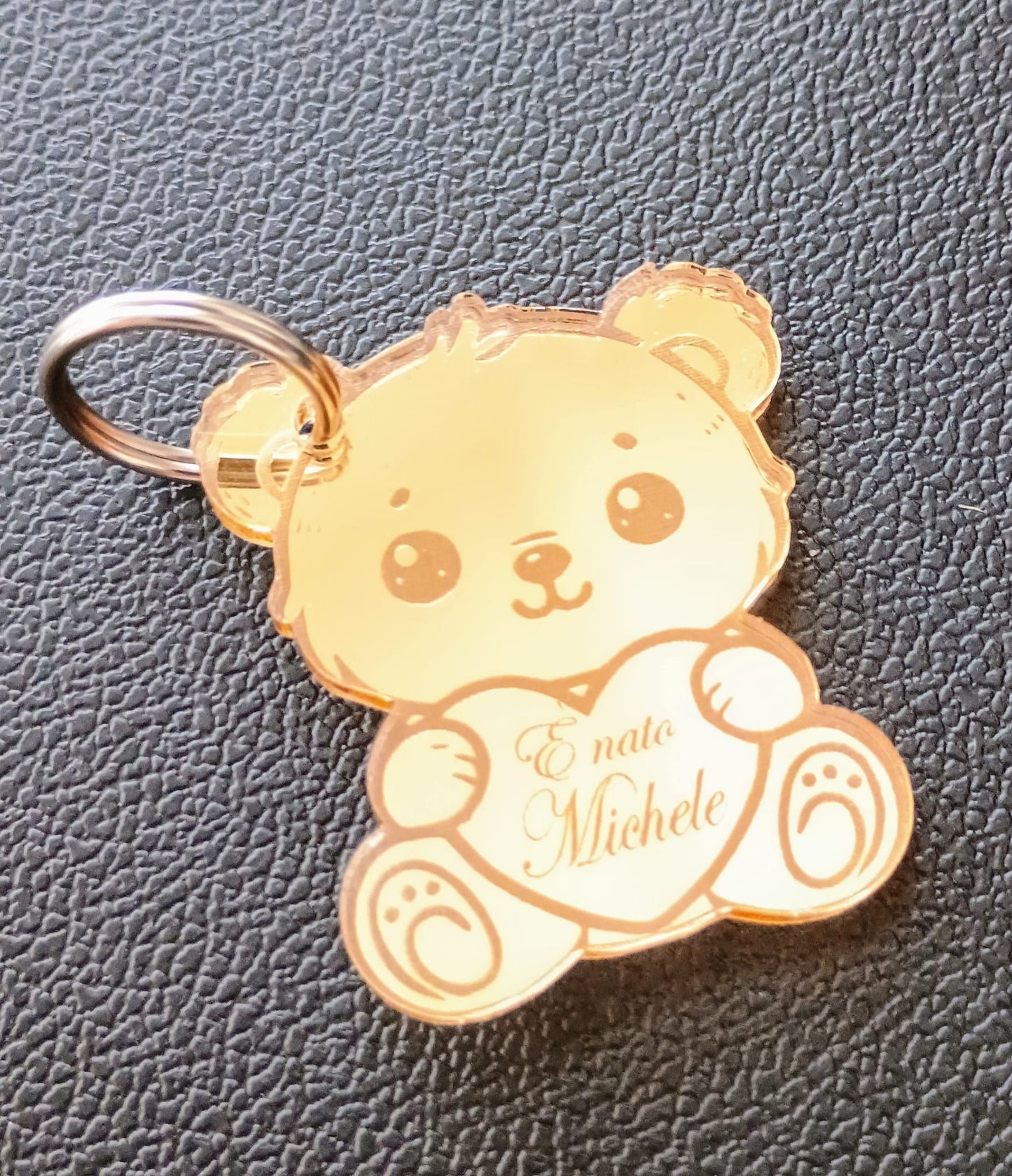 PORTACHIAVI ORSETTO PERSONALIZZATO