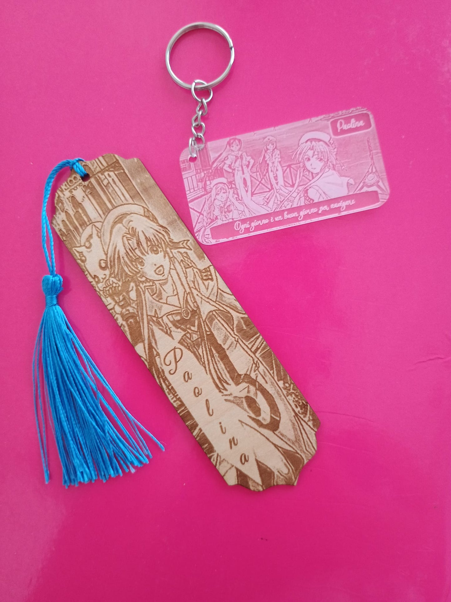 Portachiavi personalizzato MANGA "ARIA THE MASTERPIECE"