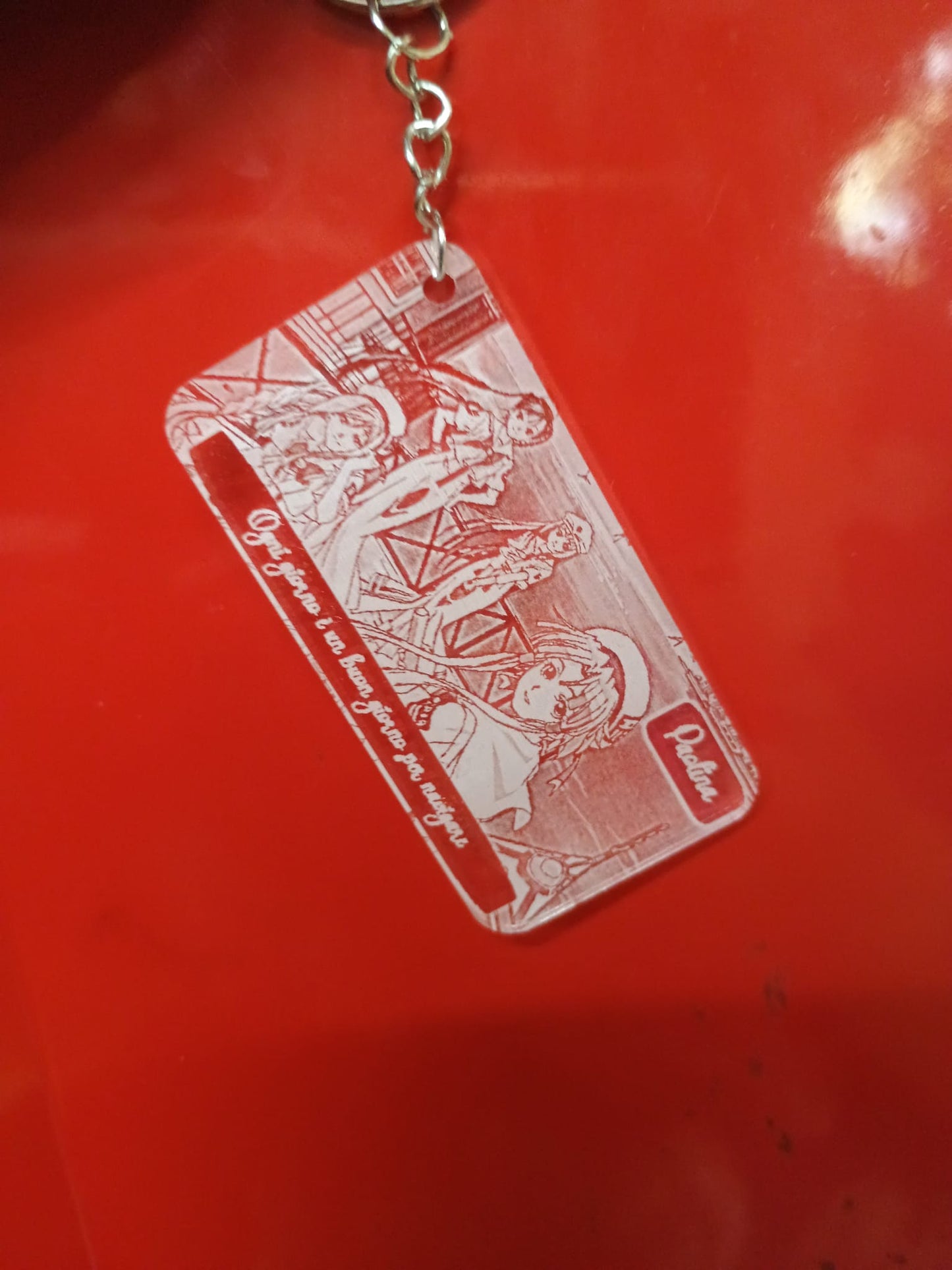 Portachiavi personalizzato MANGA "ARIA THE MASTERPIECE"