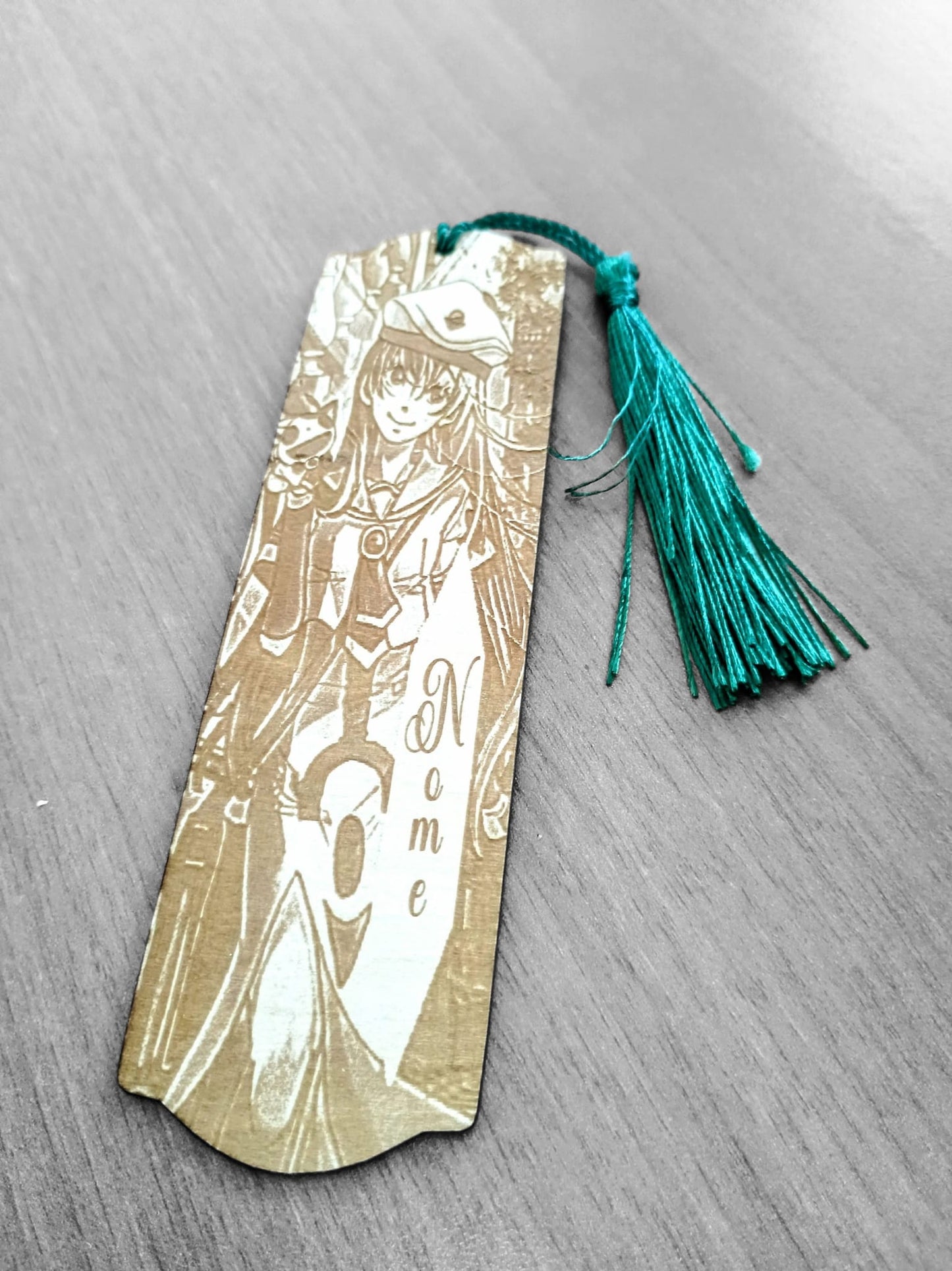 4 PZ - COLLEZIONE SEGNALIBRI MANGA "ARIA THE MASTERPIECE" CON NOME