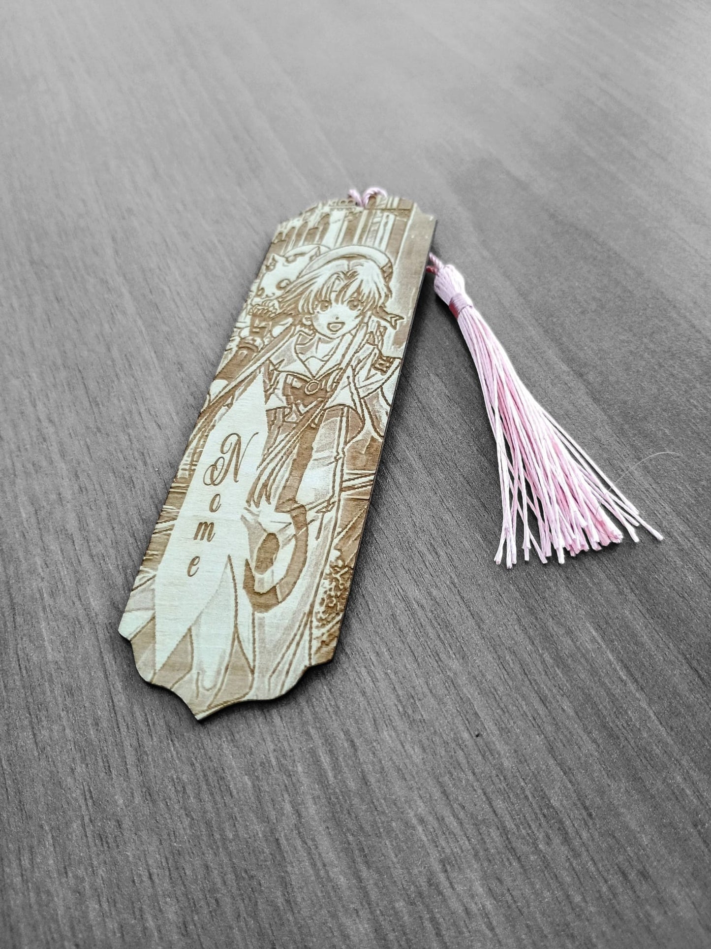 4 PZ - COLLEZIONE SEGNALIBRI MANGA "ARIA THE MASTERPIECE" CON NOME