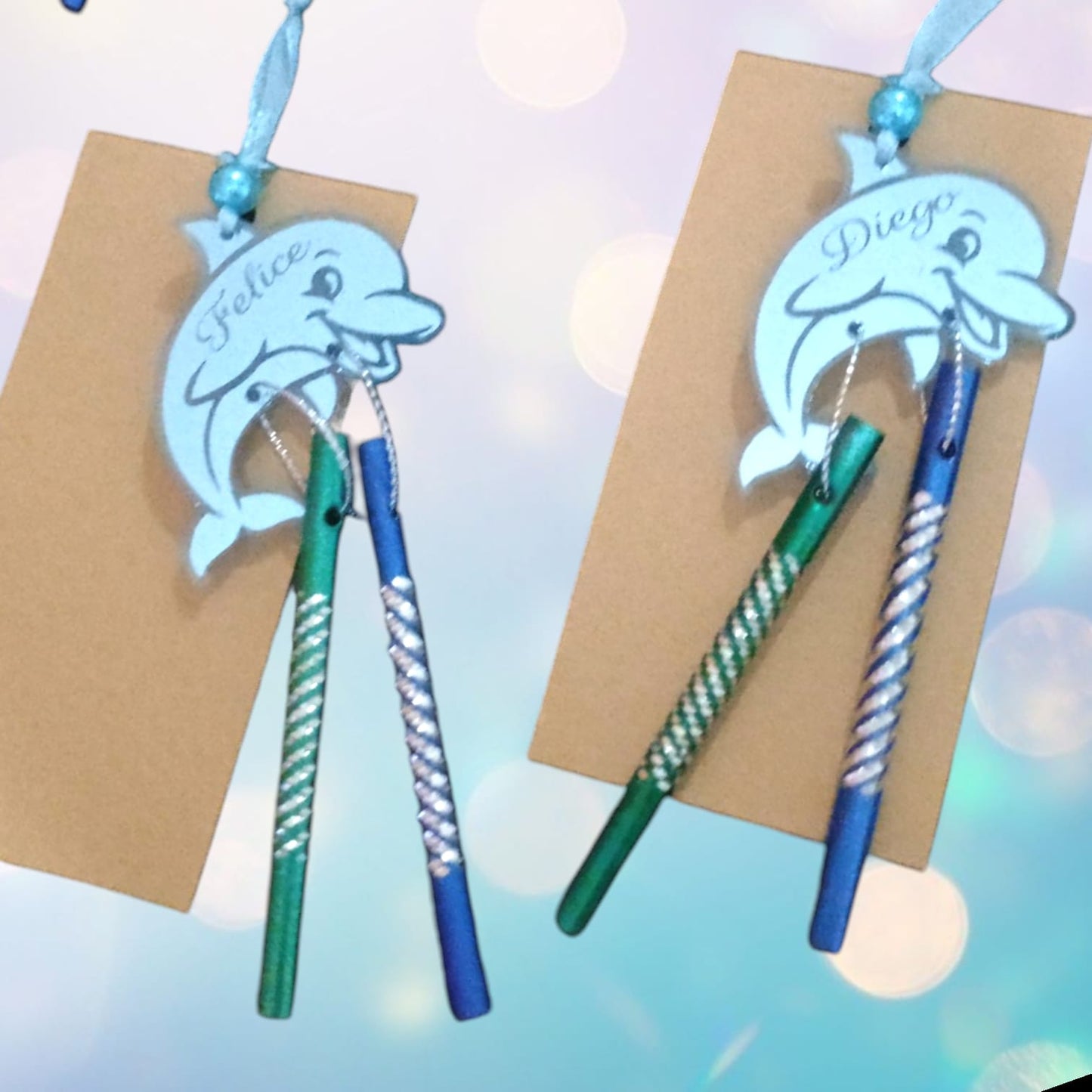 ACCHIAPPASOGNI PERSONALIZZATO DELFINO