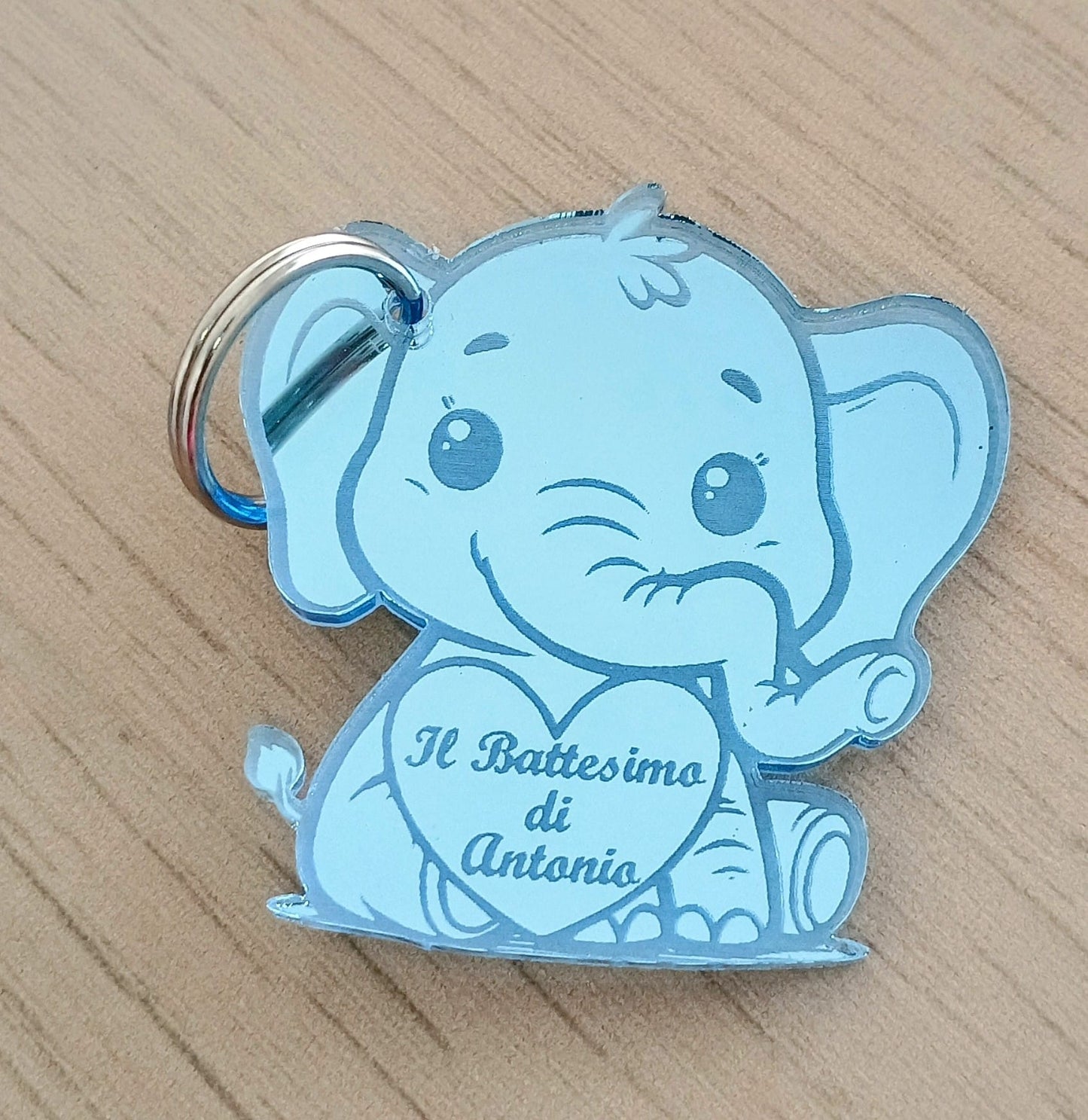 PORTACHIAVI ELEFANTINO PERSONALIZZATO