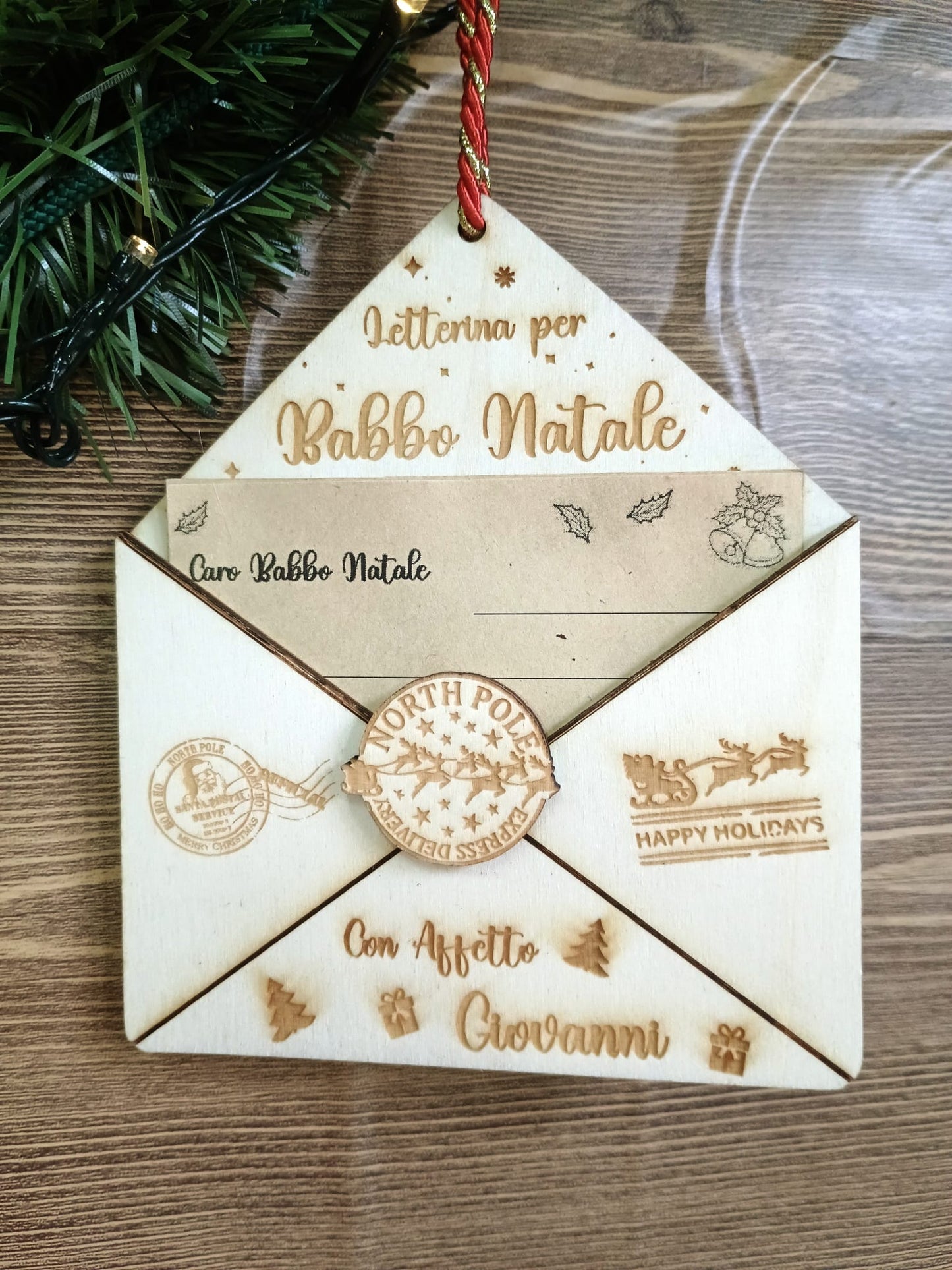 Letterina Babbo Natale Personalizzata in