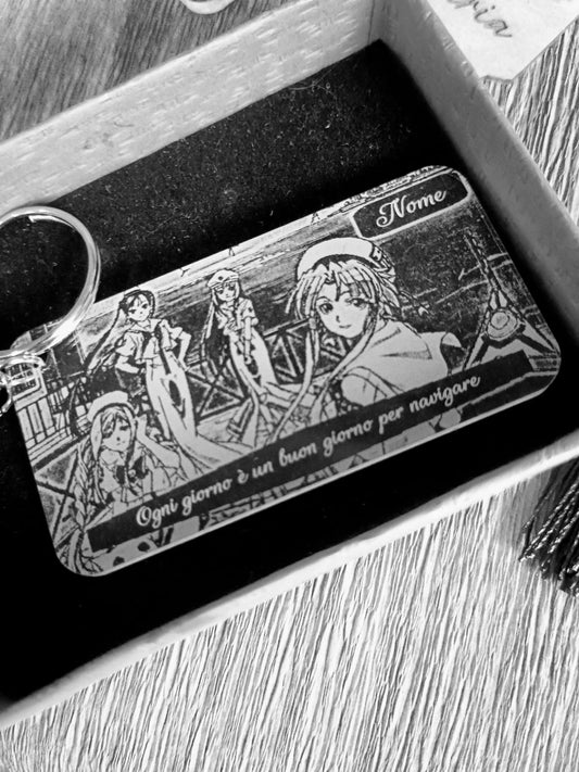 Portachiavi personalizzato MANGA "ARIA THE MASTERPIECE"